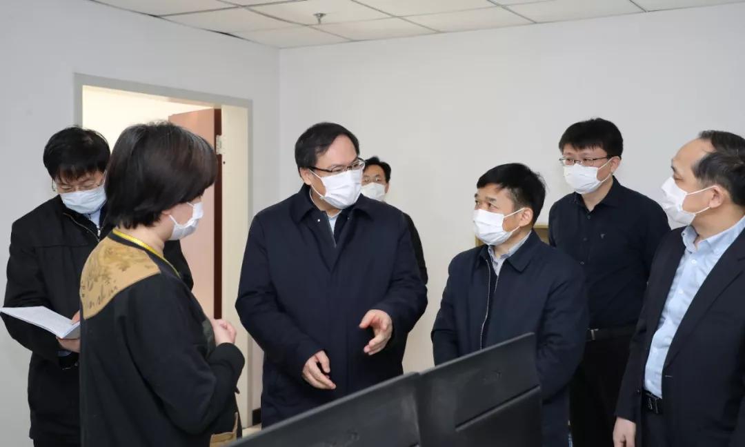 楊金成到七院、七一四所檢查指導疫情防控和復工復產工作