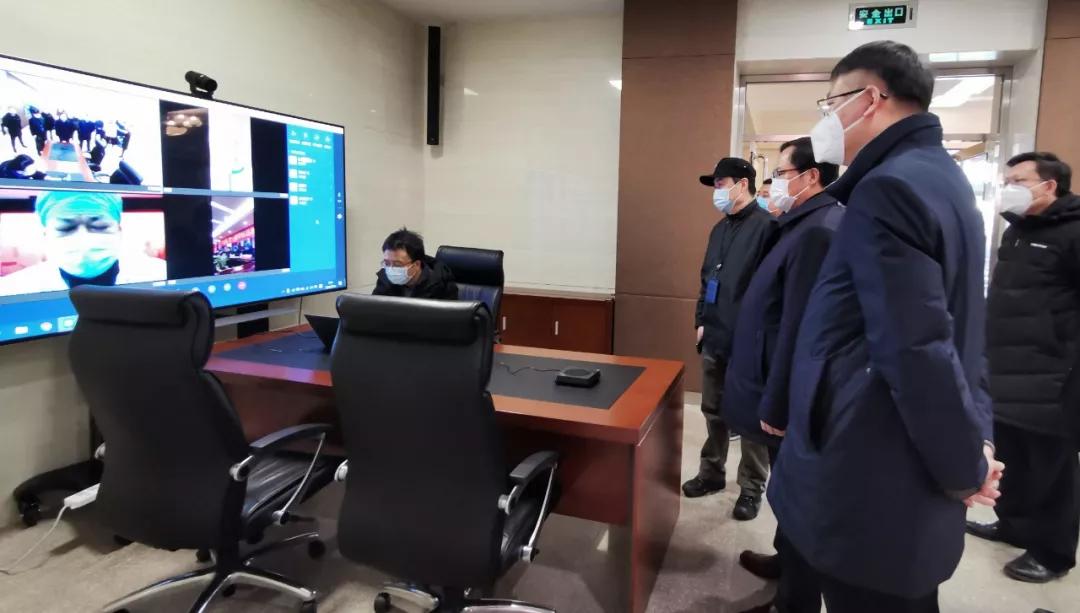 楊金成到七院、七一四所檢查指導疫情防控和復工復產工作